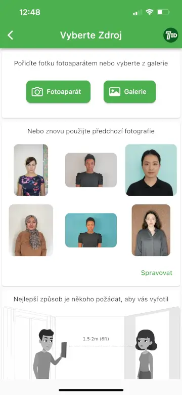 7ID App: Czech Passport Photo Maker