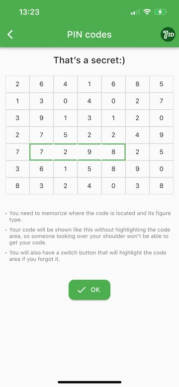 7ID: Bezpečne uchovávajte svoje PIN kódy v jednej aplikácii