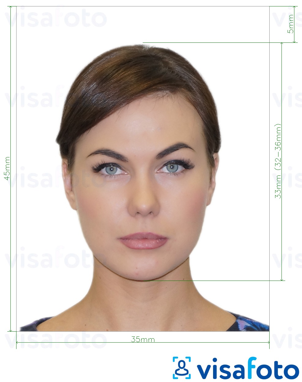 Tam boyut belirtimi olan Rus Fan ID  piksel için fotoğraf örneği